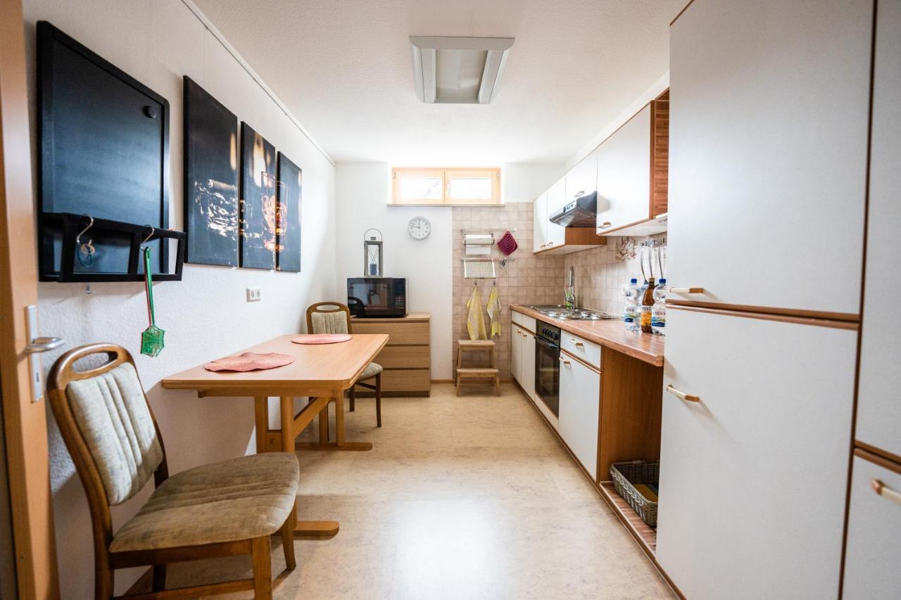 Laendliche 2-Zimmer Wohnung Bad Ditzenbach Ngoại thất bức ảnh